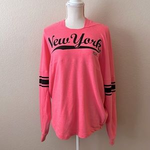 Pink VS New York Pullover Hoodie